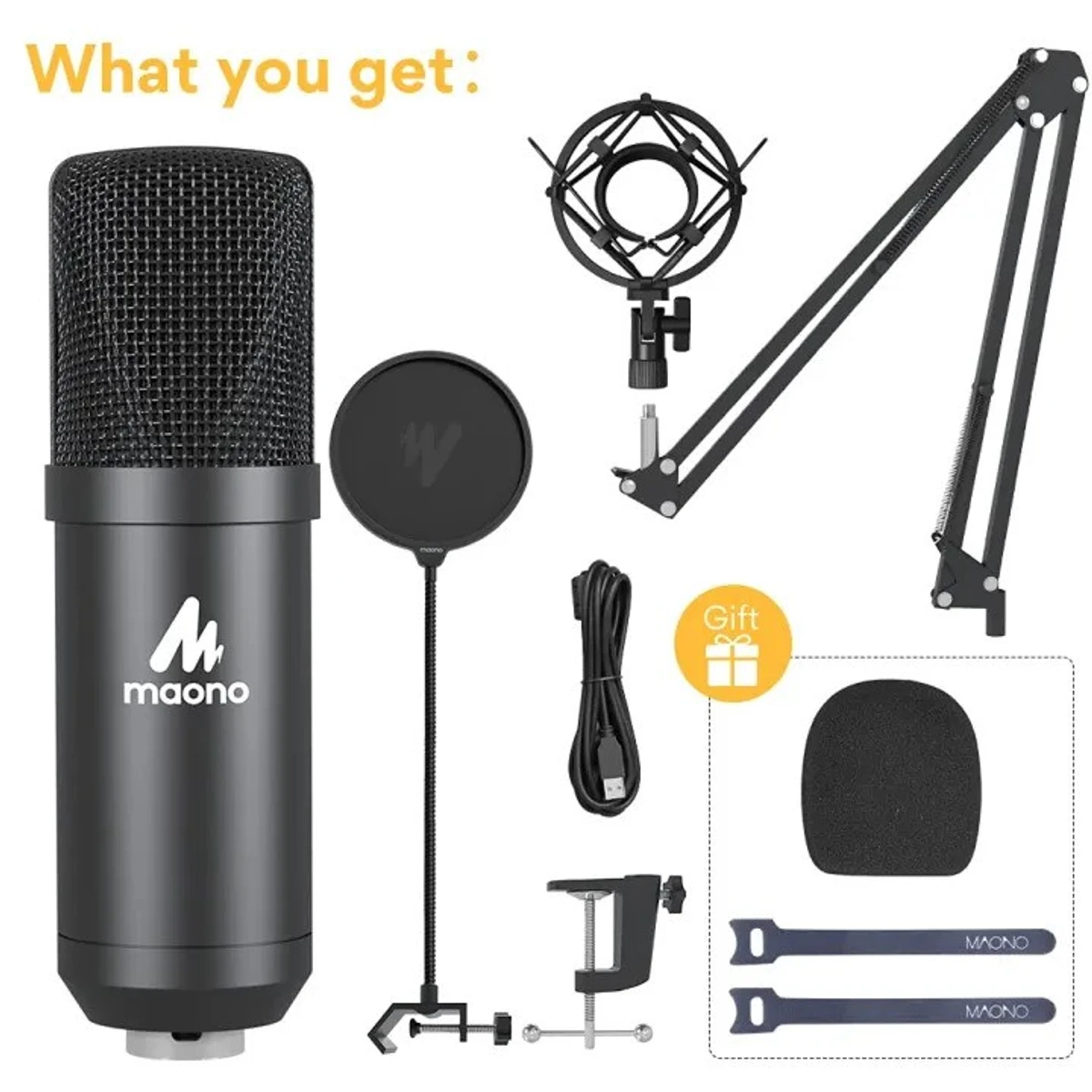 Maono AU-A04 Professional Studio Microphone - Image 6