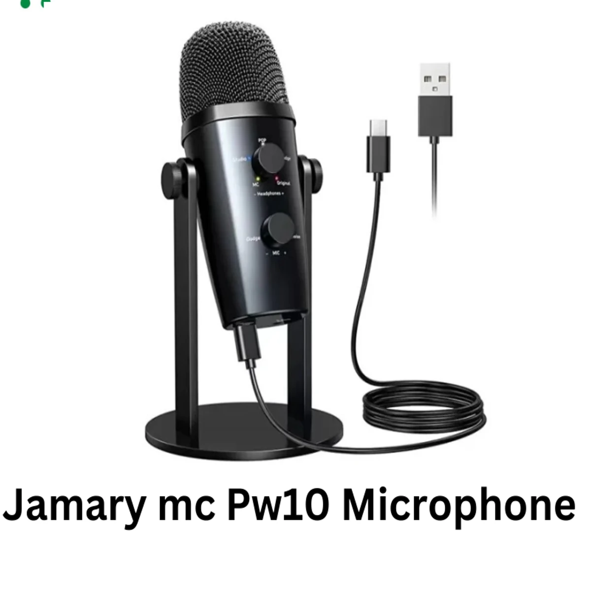 Jmary MC-PW10 Multifunctional USB Recording Microphone for Podcast Gaming and Live Streaming