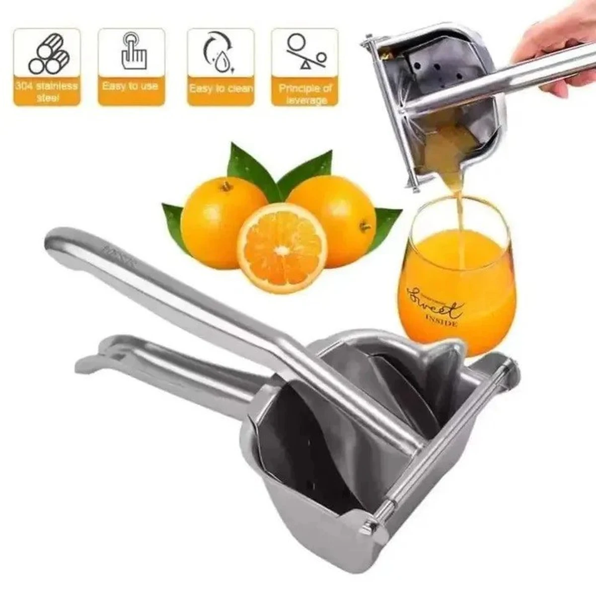 Hand Press Fruit Juicer - Image 5